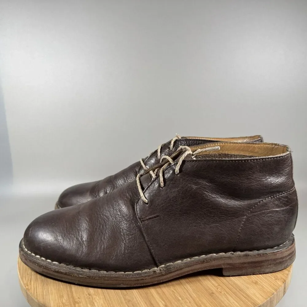 Cole Haan Men's Glenn Brown Leather Comfort Chukka Boots Size 11 M‎ (C13188)
